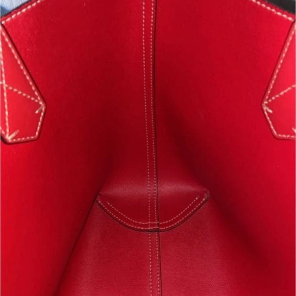 Gucci Beige and Red Signature Tote - Picture 8 of 16